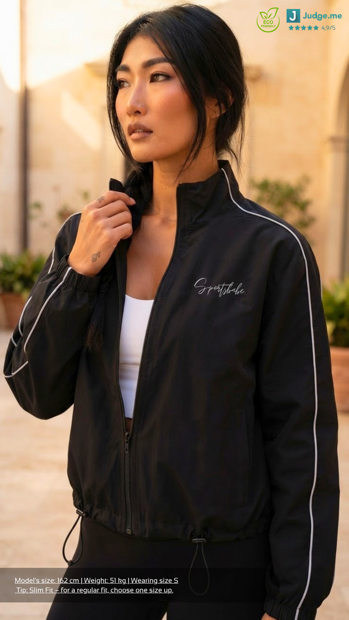 Black Windbreaker