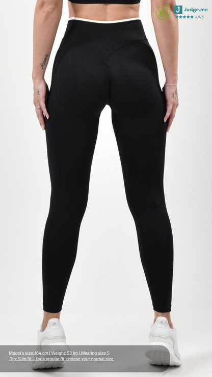 Black Collection Invisible Scrunch Leggings