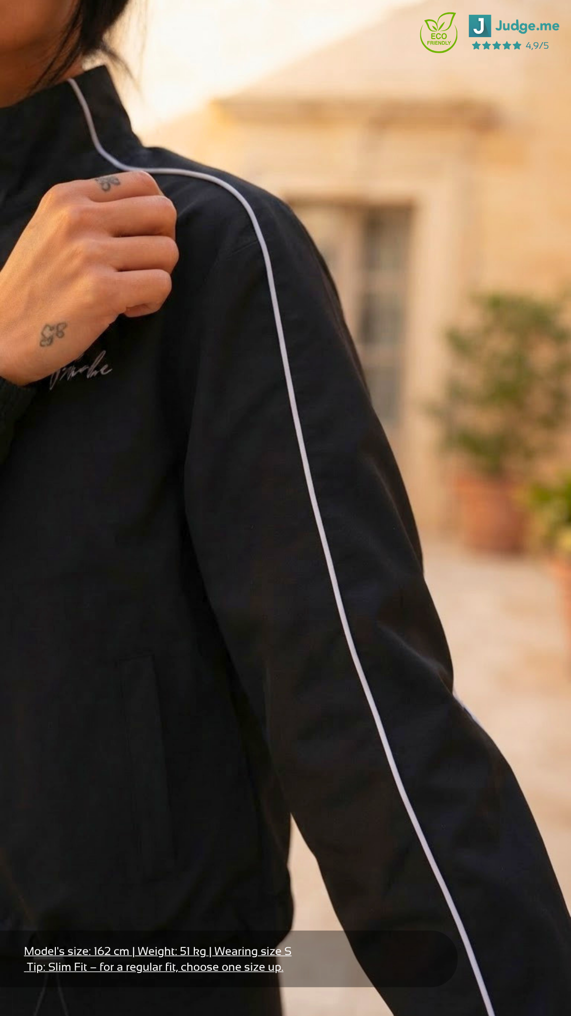 Black Windbreaker