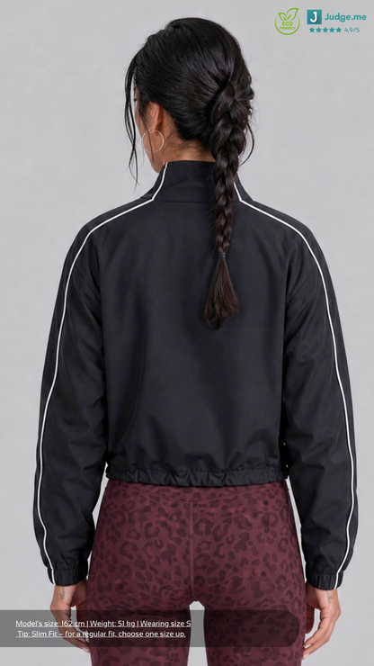 Black Windbreaker