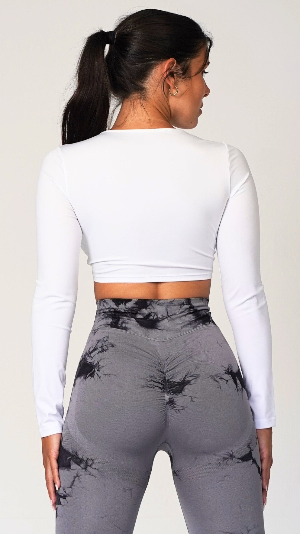 Maglietta a maniche lunghe V-Shape