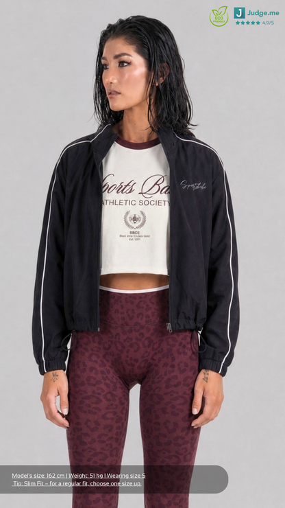 Black Windbreaker