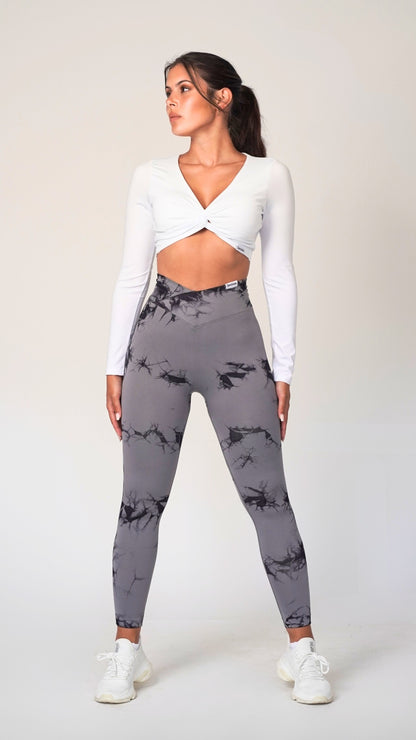 Maglietta a maniche lunghe V-Shape