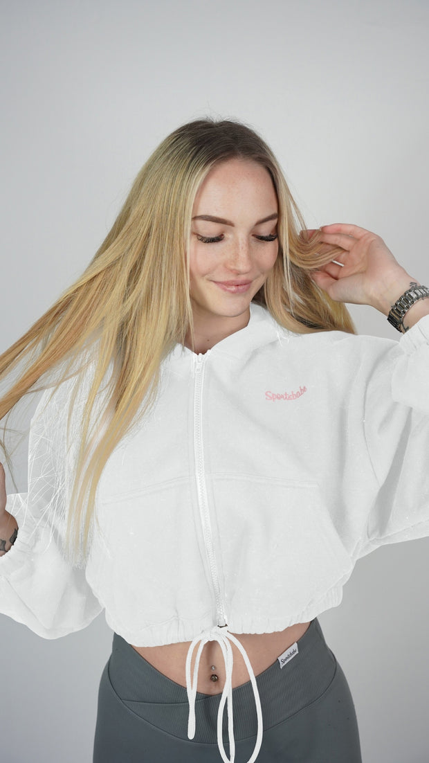 Athletic wear cropped zipper online kaufen Sportsbabe