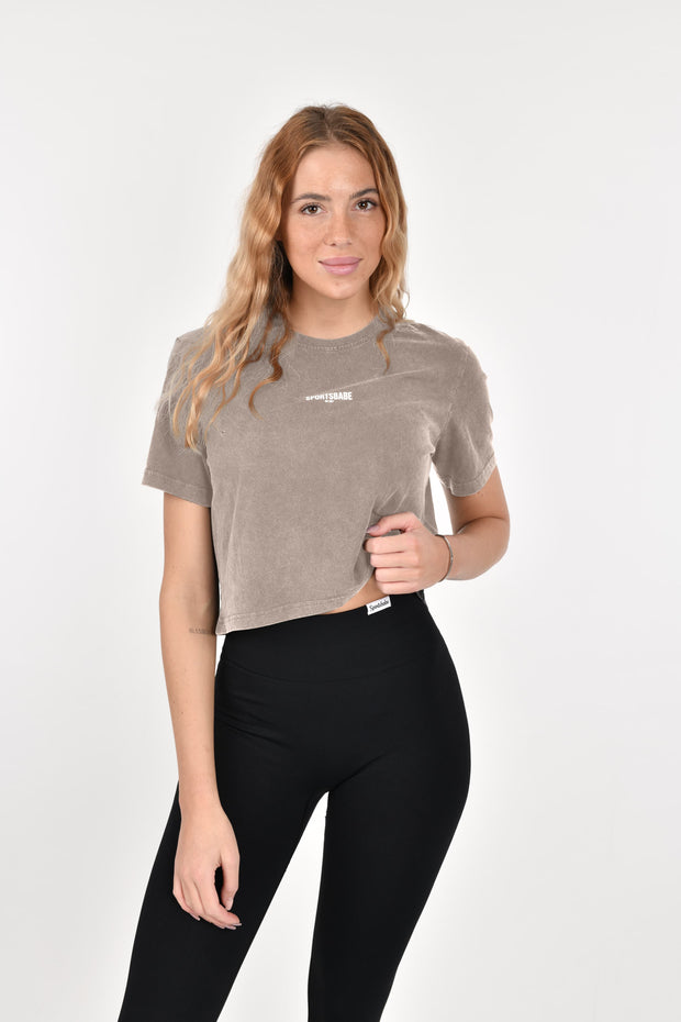 Fitness Club Cropped T-Shirt