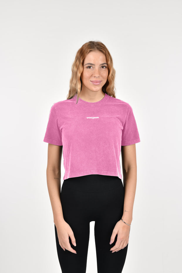 Fitness Club Cropped T-Shirt