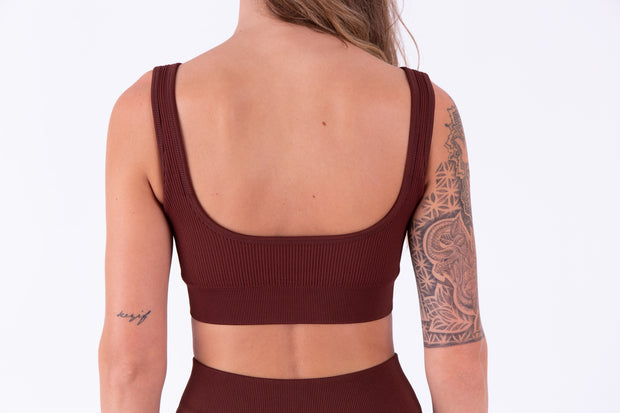 Ribbed Sports Bra