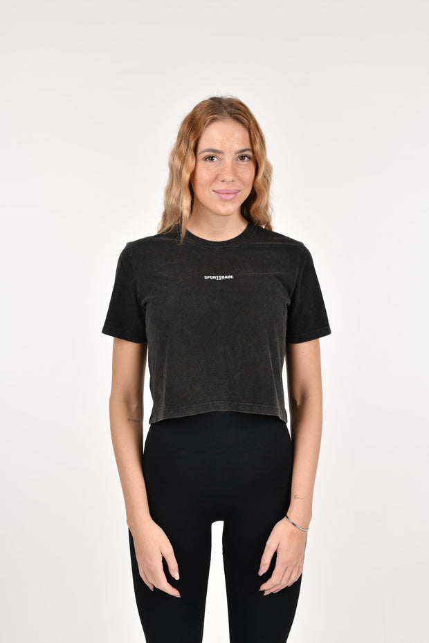 Fitness Club Cropped T-Shirt